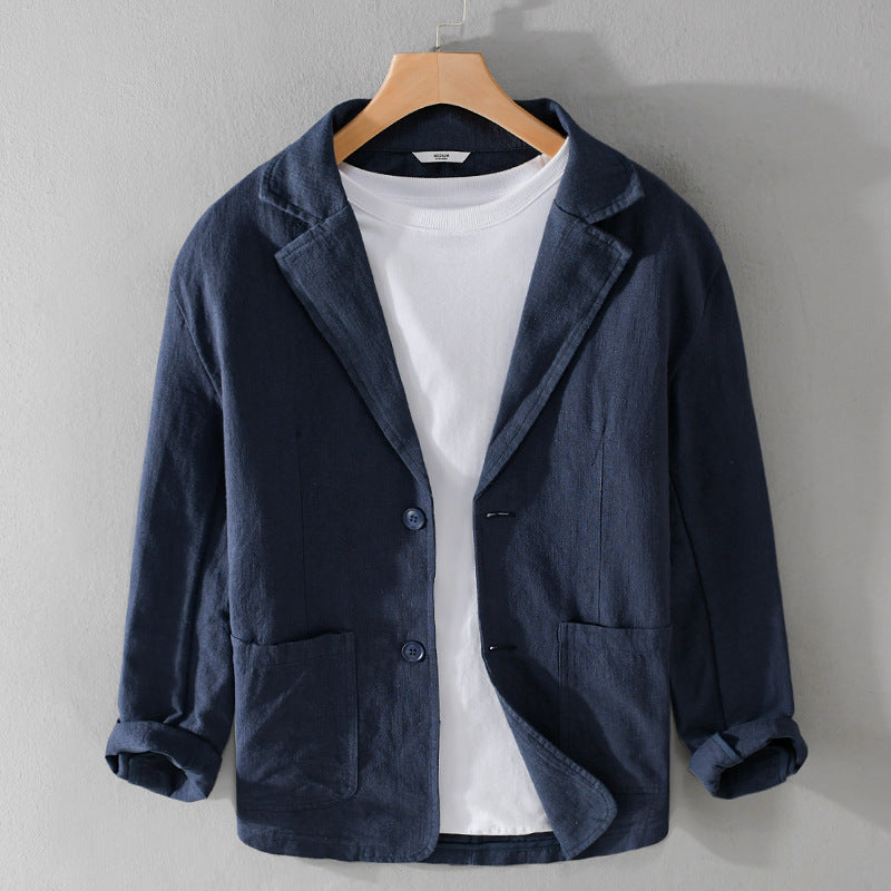 Unique style men's lightweight casual jacket, offering ultimate everyday comfort & versatile outerwear.