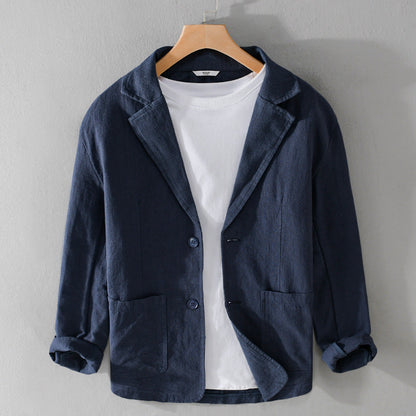 Unique style men's lightweight casual jacket, offering ultimate everyday comfort & versatile outerwear.