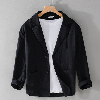 Relaxed fit men's lightweight casual jacket, designed for everyday comfort & versatile stylish outerwear.