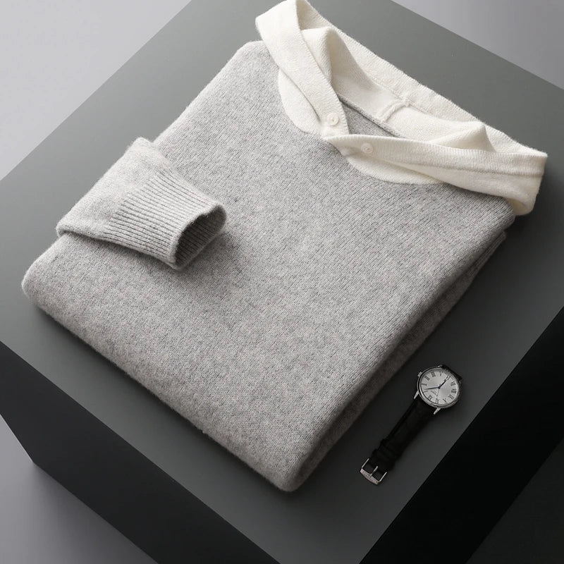 Camel men's lightweight pullover hoodie. Essential men's apparel for comfort & casual style.