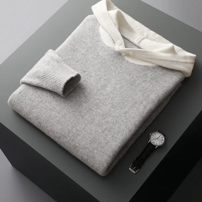 Camel men's lightweight pullover hoodie. Essential men's apparel for comfort & casual style.