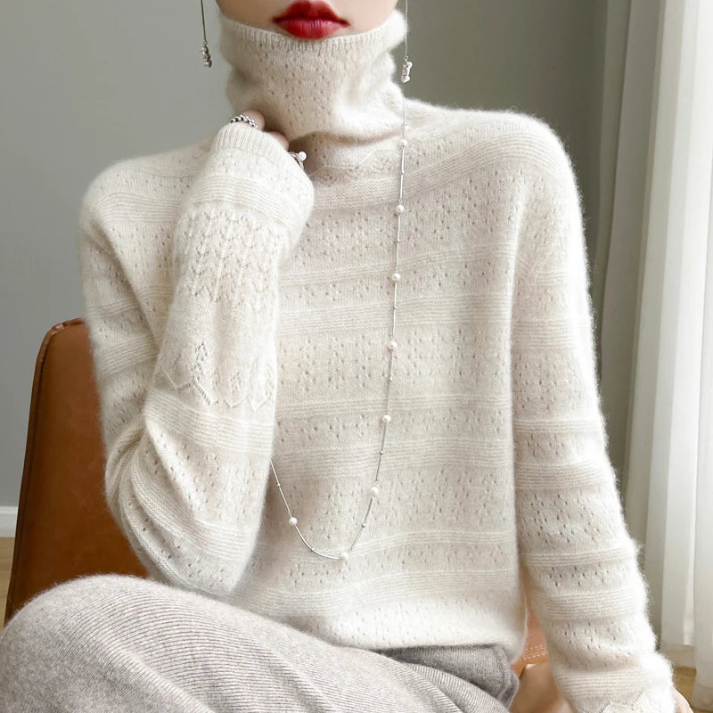 Men's lightweight comfort sweater with a stylish stacked collar for fall and winter fashion.