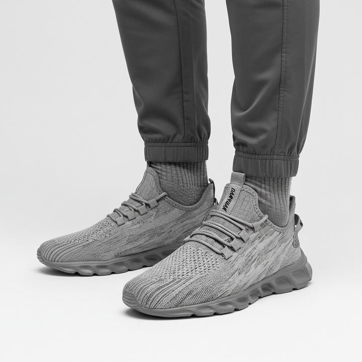 Breathable knit Jake men's sneakers, ultra-lightweight for superior all-day comfort & flexibility.