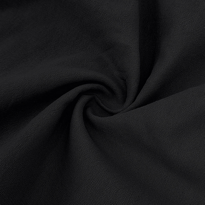 Breathable men's lightweight linen polo set, ideal for summer loungewear and casual comfort.