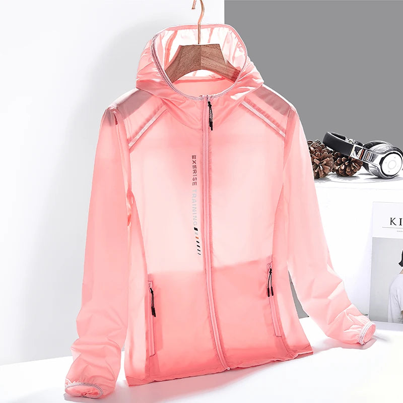 Stylish men's lightweight outdoor jacket, a versatile windbreaker suitable for daily wear & active lifestyles.