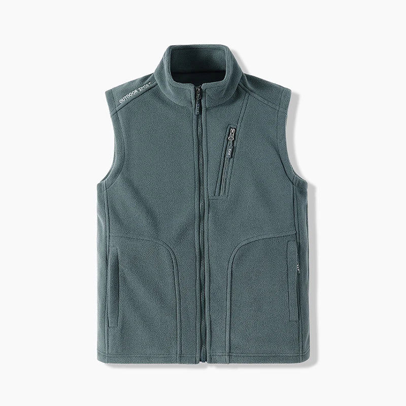 Men's lightweight puffer vest, essential warm down layering for winter, outdoor wear & everyday mens fashion.