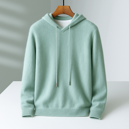 Men's lightweight pullover hoodie in a soft, comfortable fabric, perfect for casual everyday wear or layering.