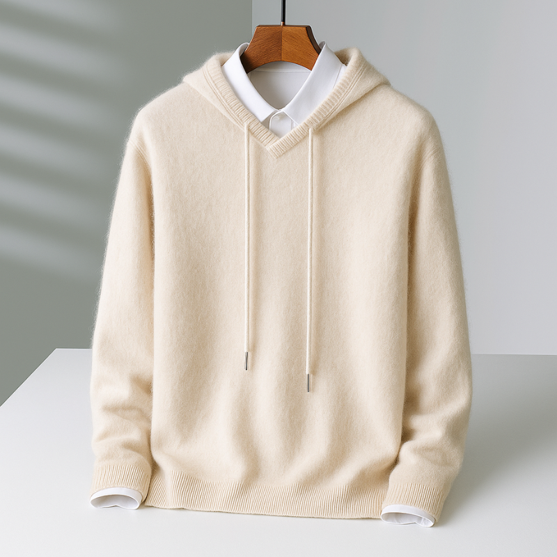 Cozy and soft men's lightweight pullover hoodie, designed for all-day comfort and easy casual styling.