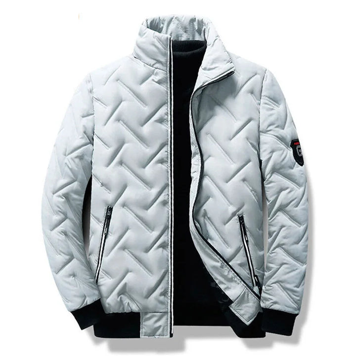 Men's lightweight quilted jacket, perfect everyday outerwear for stylish spring and fall comfort.
