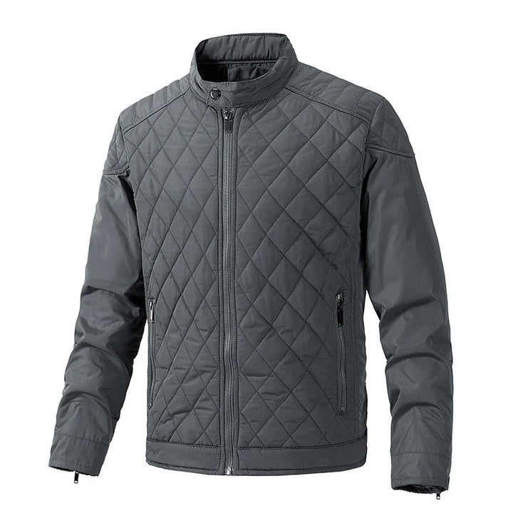 Functional men's lightweight quilted jacket, ideal for fall & winter, offering warmth & stylish appeal.