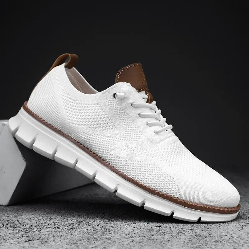 Men's fashionable slip-on sneakers, lightweight and comfortable for casual and active use.