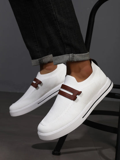 Men's lightweight slip-on mesh loafers, perfect for all-day comfort & casual summer style.