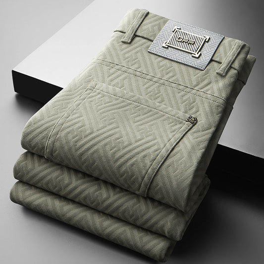 Men's lightweight stretch summer trousers in a casual fit for ultimate comfort. Perfect for warm weather.