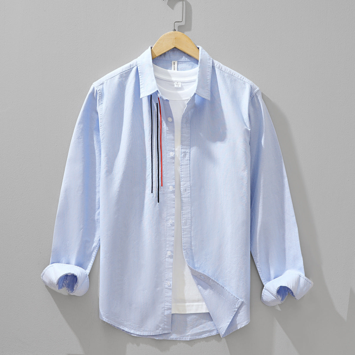 Versatile men's summer shirt, lightweight comfort, perfect for casual wear & everyday style.