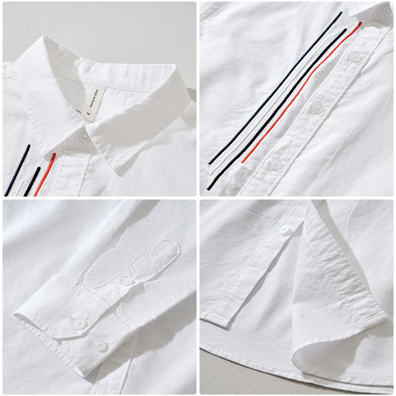 Men's short sleeve button-up lightweight summer shirt. Casual comfort for everyday fashion.