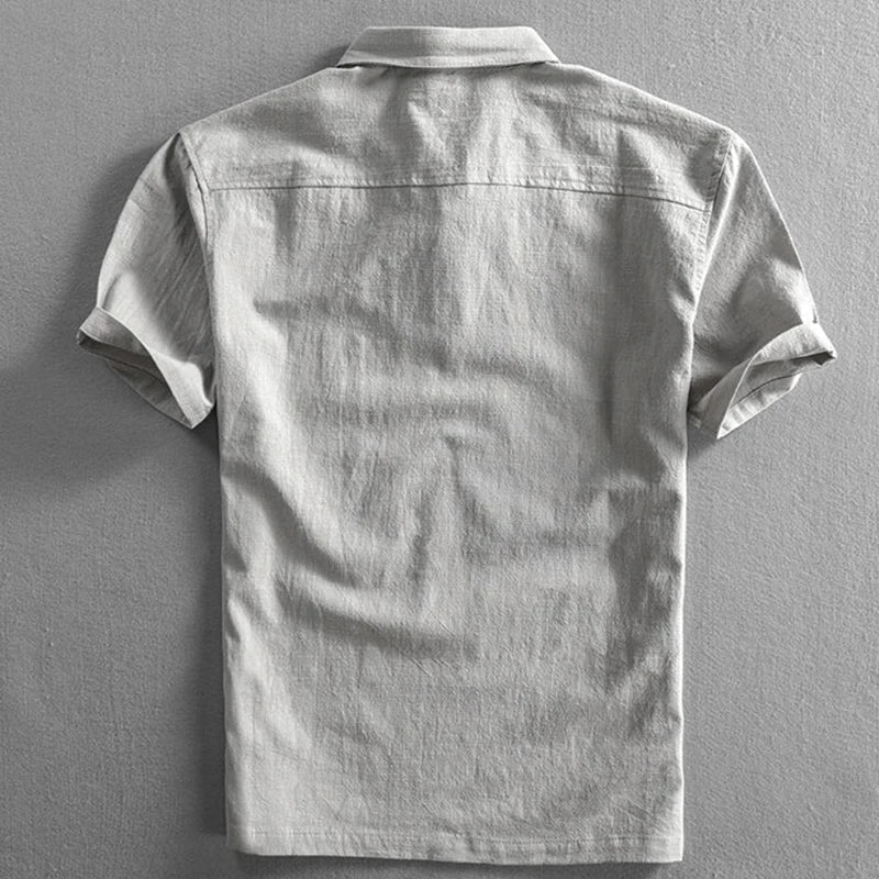 New arrival men's lightweight summer polo shirt, comfortable short sleeve, perfect for casual wear.