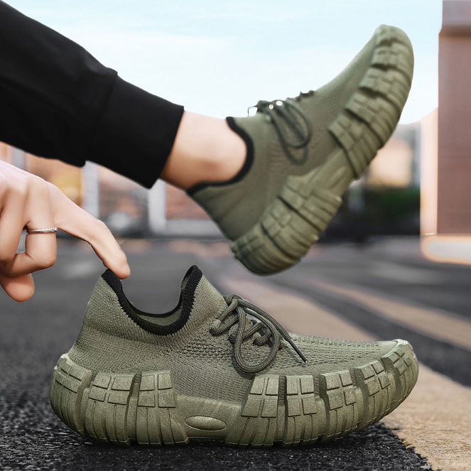 Men's fashion-forward urban sneakers, offering supreme comfort for stylish city dwellers.