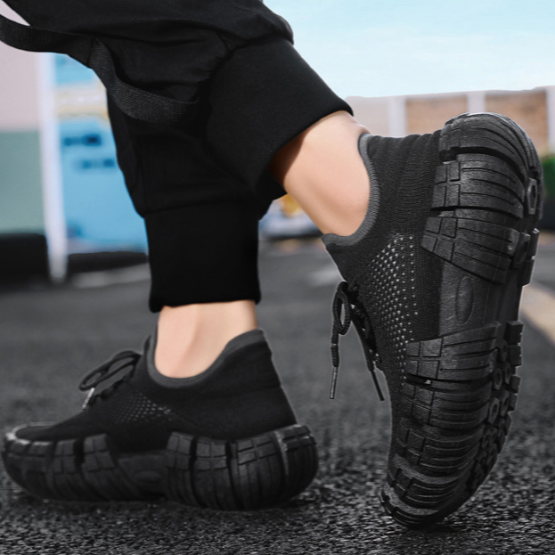 Men's sophisticated urban sneakers, merging lightweight design with comfortable city living.