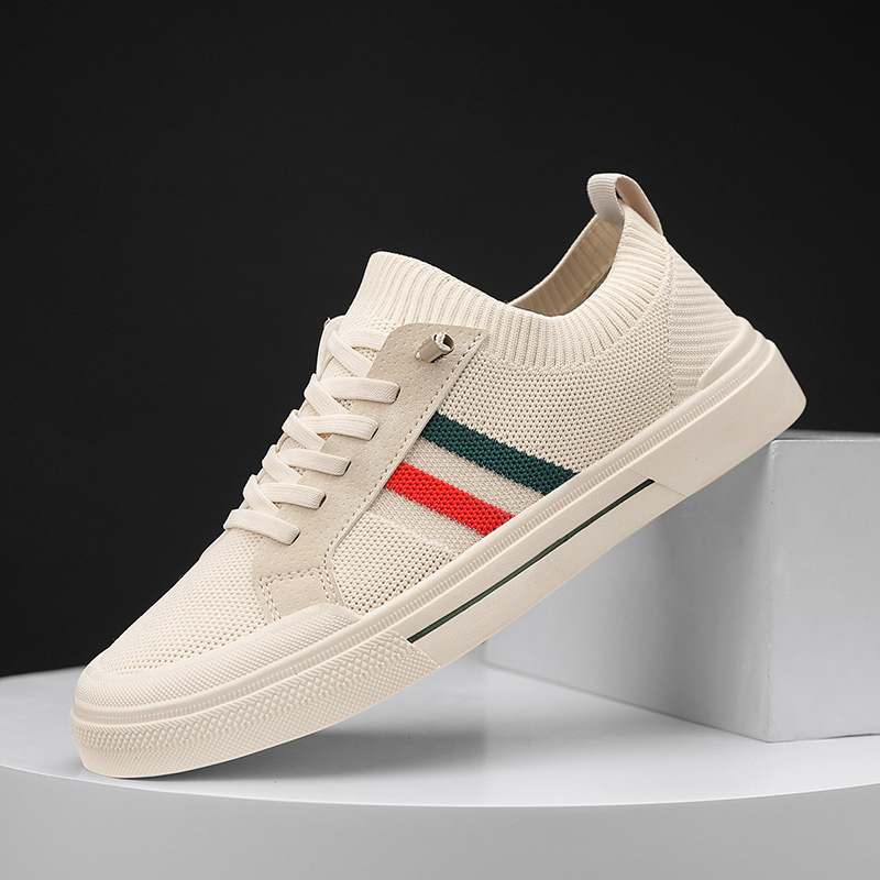 Men's lightweight walking sneakers in gray, designed for everyday comfort & active lifestyles.
