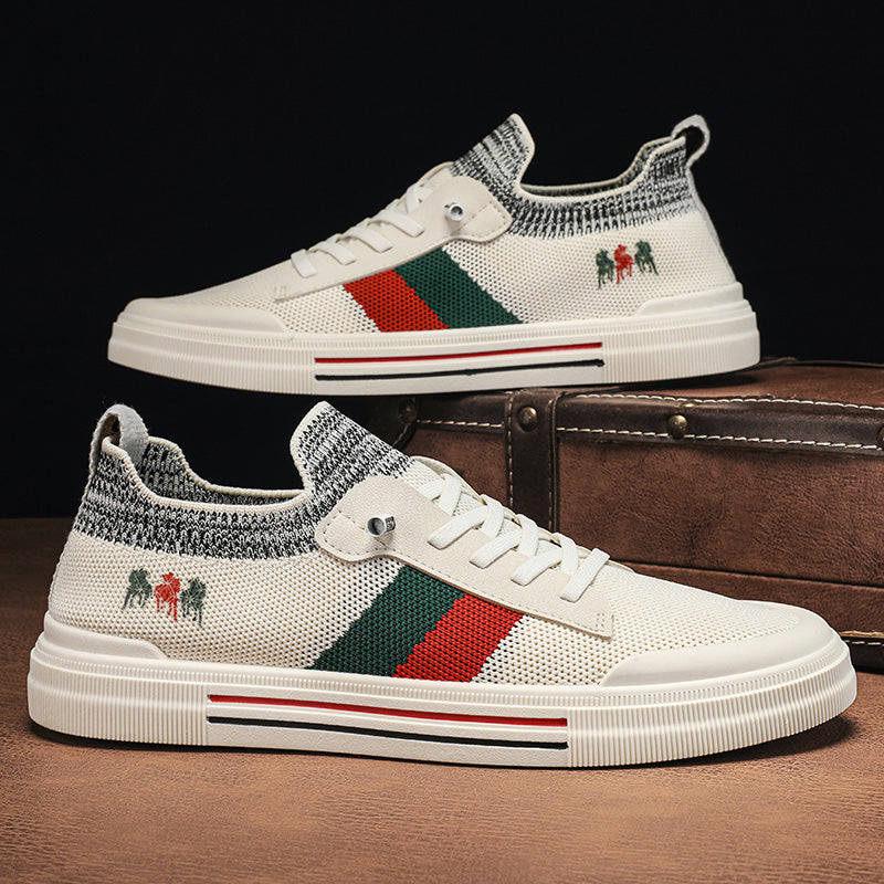 Stylish men's lace-up sneakers, offering supreme comfort & light feel for walking.