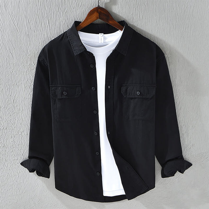 Everyday men's fashion: Lisbon Relaxed Fit button-down, a versatile casual shirt.