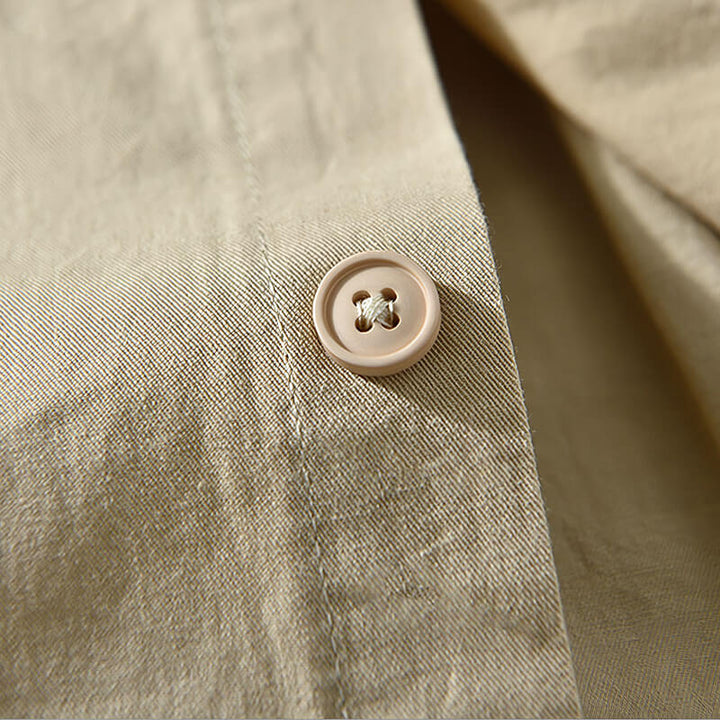 Button-down men's shirt, Lisbon Relaxed Fit, a casual summer top for everyday.