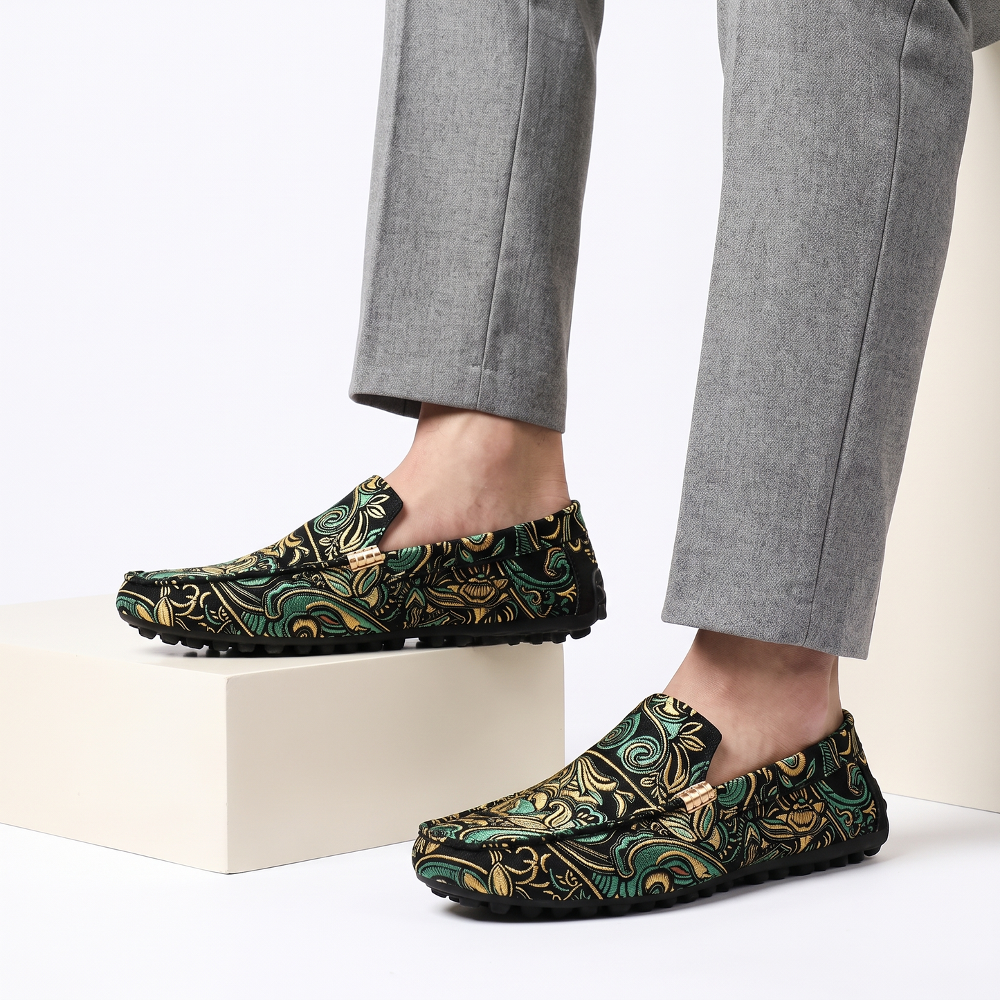 Modern style men's Lorca slip-on casual shoes. Comfortable, breathable & durable for everyday wear.