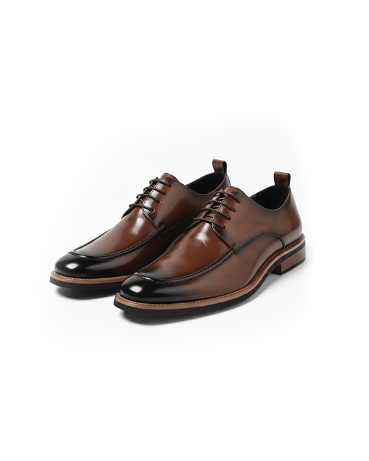 Men's Lorenzio Classic Oxford dress shoes for formal events & business attire, black leather, lace-up style.