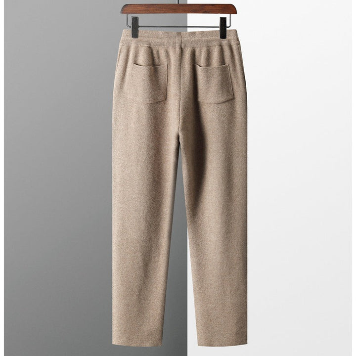 Stylish men's cashmere blend lounge trousers, perfect for ultimate relaxation and effortless casual looks.