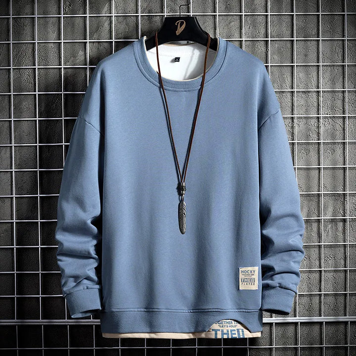 Men's luxurious comfort sweatshirt. Modern style, perfect for everyday casual wear & autumn fashion.
