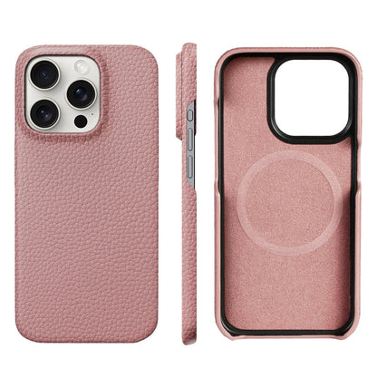 Ultra-slim genuine leather iPhone case for men. MagSafe compatible, adds protection without bulk.