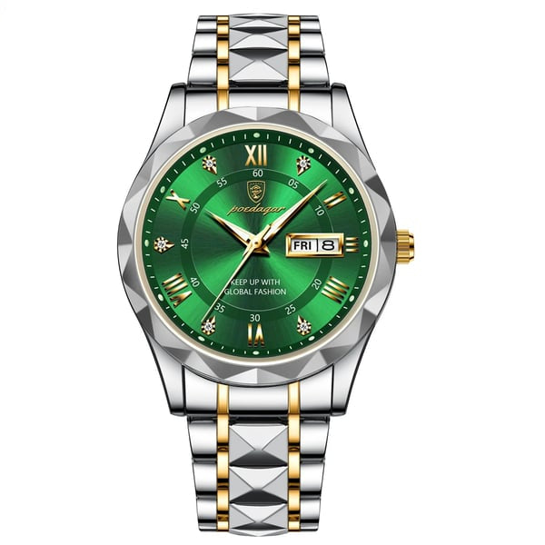 Men's luxury waterproof luminous watch, a sleek and durable accessory for business and events.