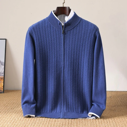 Soft men's Marbella crewneck pullover sweater, a cozy long sleeve top ideal for stylish winter comfort.