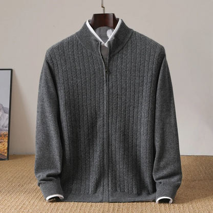 Marbella men's cozy crewneck sweater. A warm, soft pullover for men's winter fashion & casual clothing.