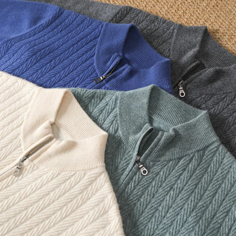 Everyday men's Marbella crewneck sweater, a soft and warm long sleeve pullover perfect for cozy casual wear.