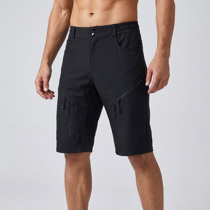 Men's Marvin lightweight active shorts. Features quick-dry, breathable material and convenient zipper pockets.