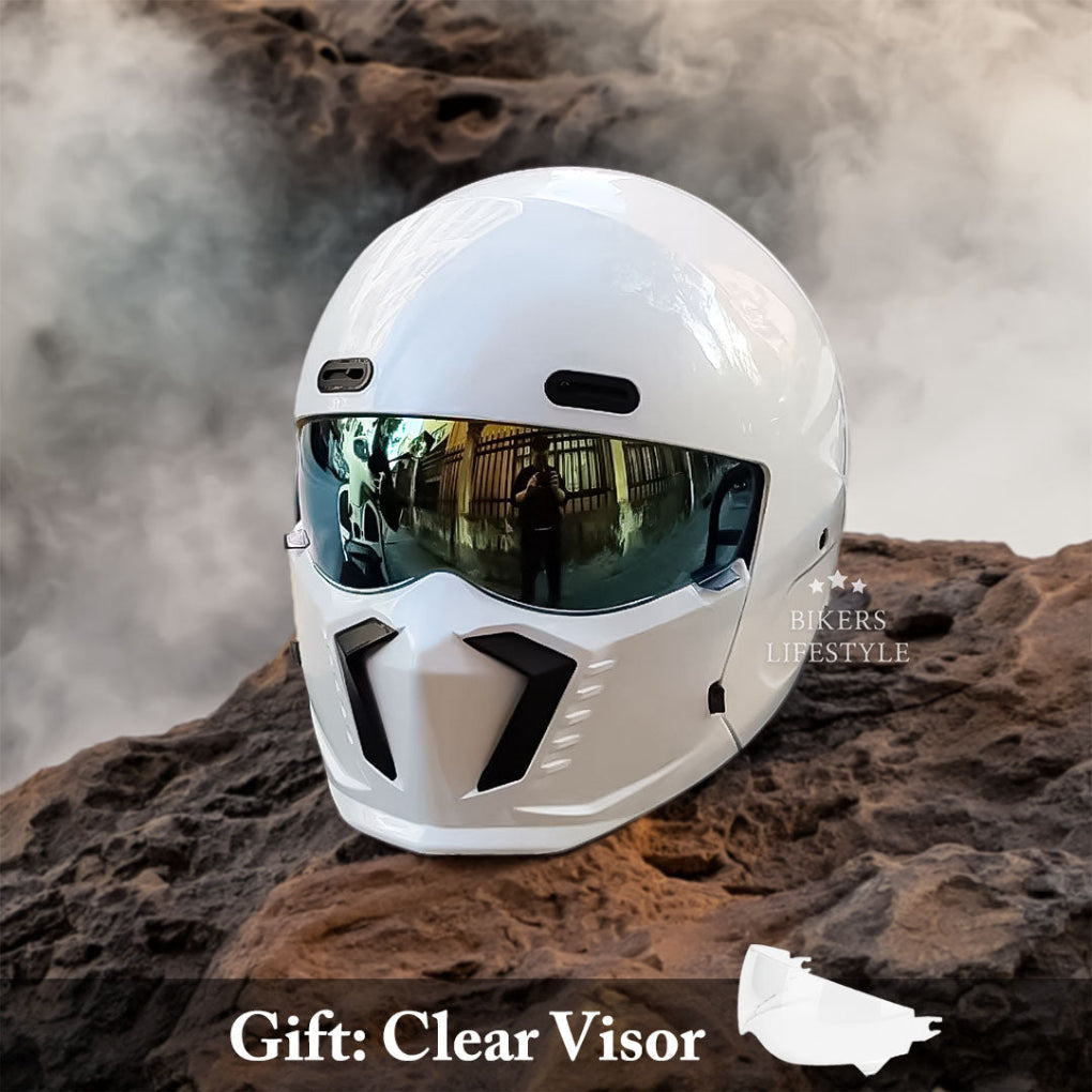 Versatile men's modular full face motorcycle helmet in matte black. DOT/ECE approved protective gear.