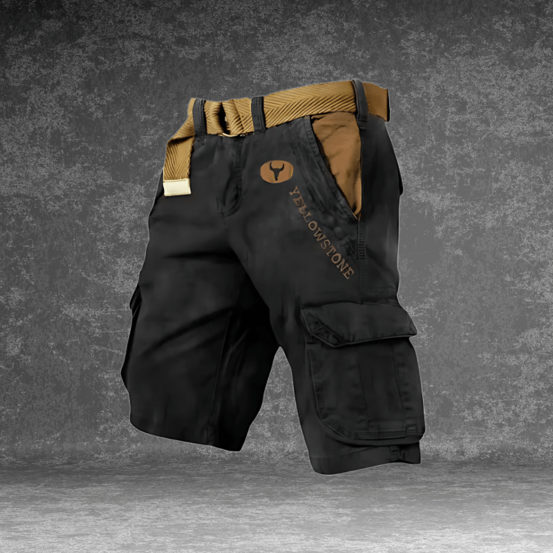 Men's Maverick cargo shorts, perfect for summer, warm weather, breathable & casual.
