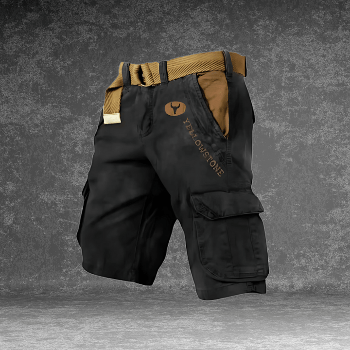Men's Maverick cargo shorts, perfect for summer, warm weather, breathable & casual.