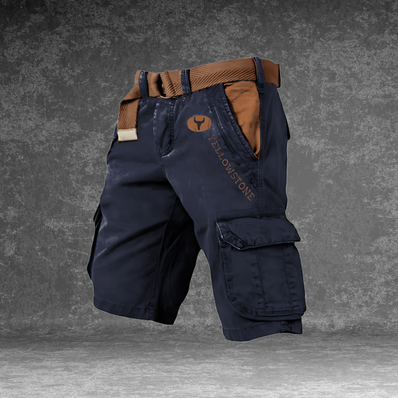 Men's Maverick cargo shorts, ideal for outdoor adventures & travel, durable & practical.