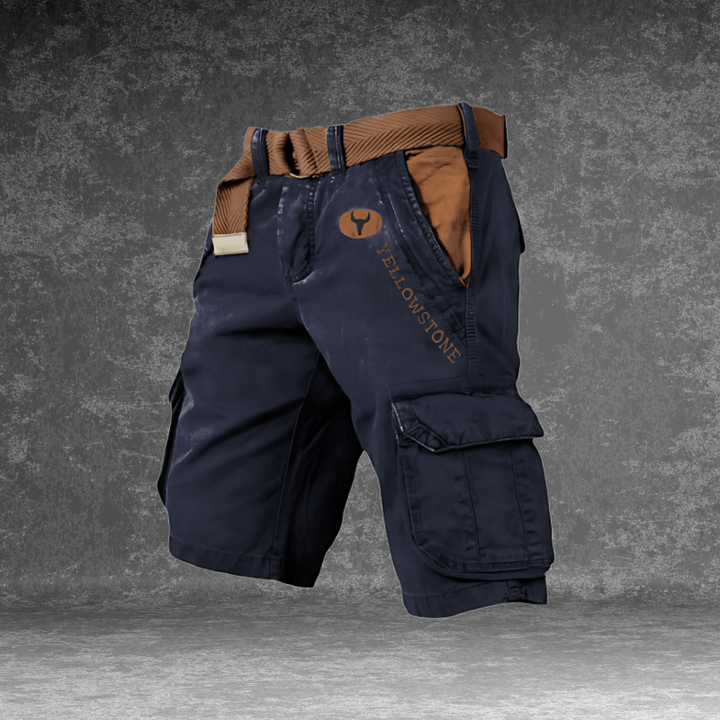 Men's Maverick cargo shorts, ideal for outdoor adventures & travel, durable & practical.
