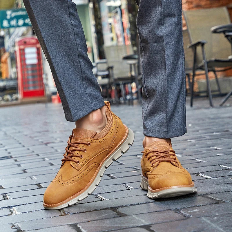 Stylish Maverick men's lace-up sneakers, perfect casual shoes for versatile everyday wear.