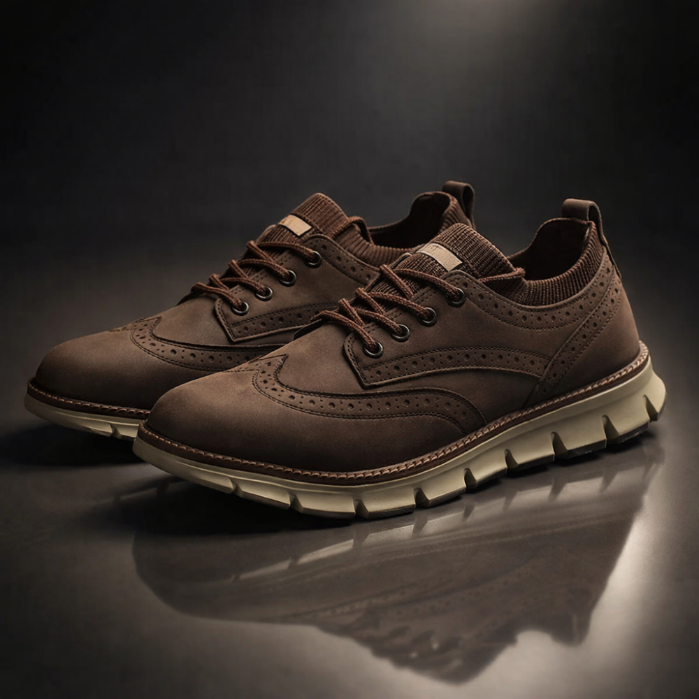 Supportive Maverick men's walking shoes, ideal comfort sneakers for active daily wear.