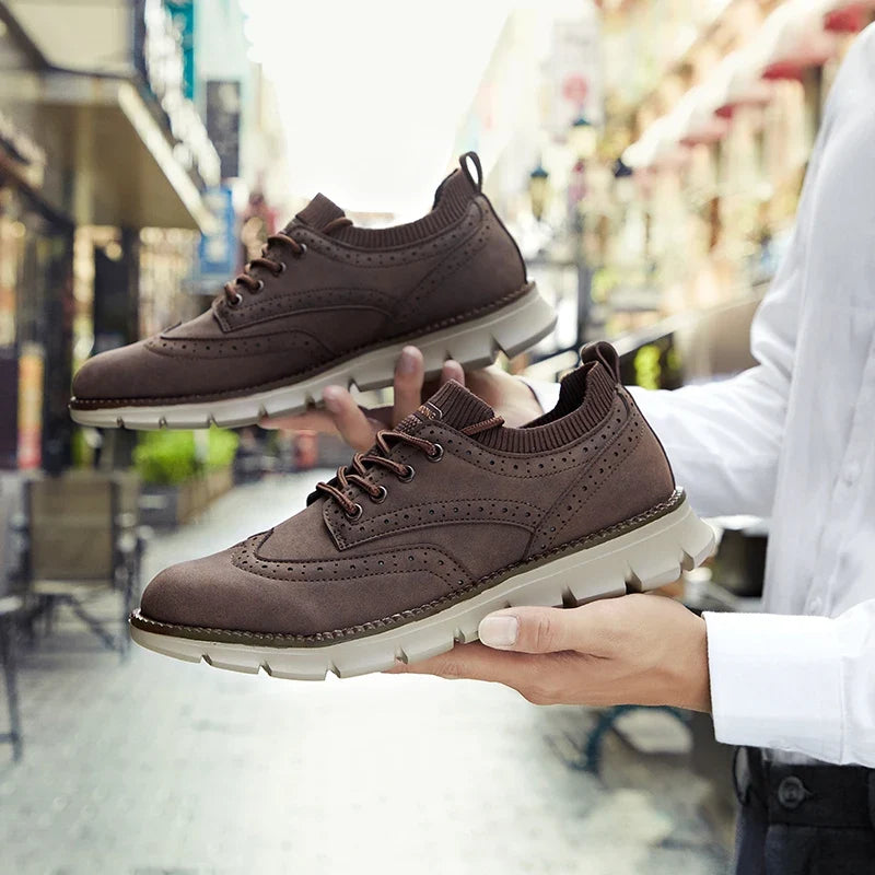 Modern Maverick men's sneakers, lace-up design with ultimate comfort and support.