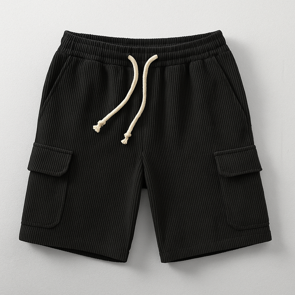 Lavender Men's Maverick relaxed fit cargo shorts, stylish and comfortable for casual summer fashion.