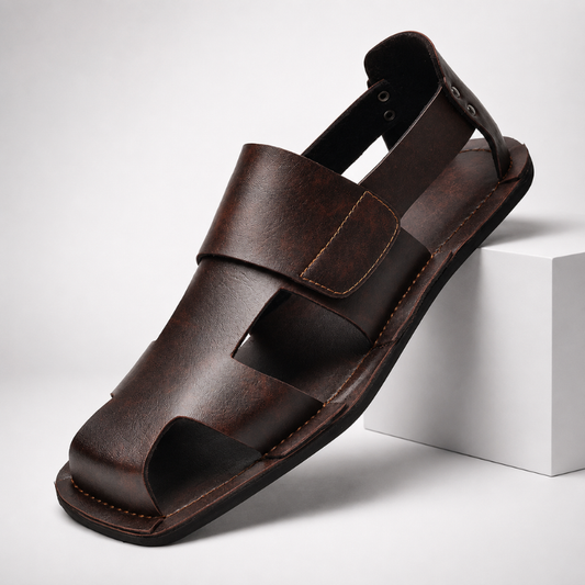 Men's Mayfair comfortable everyday slip-on sandals. Stylish casual footwear for summer, beach, and travel with cushioned support.