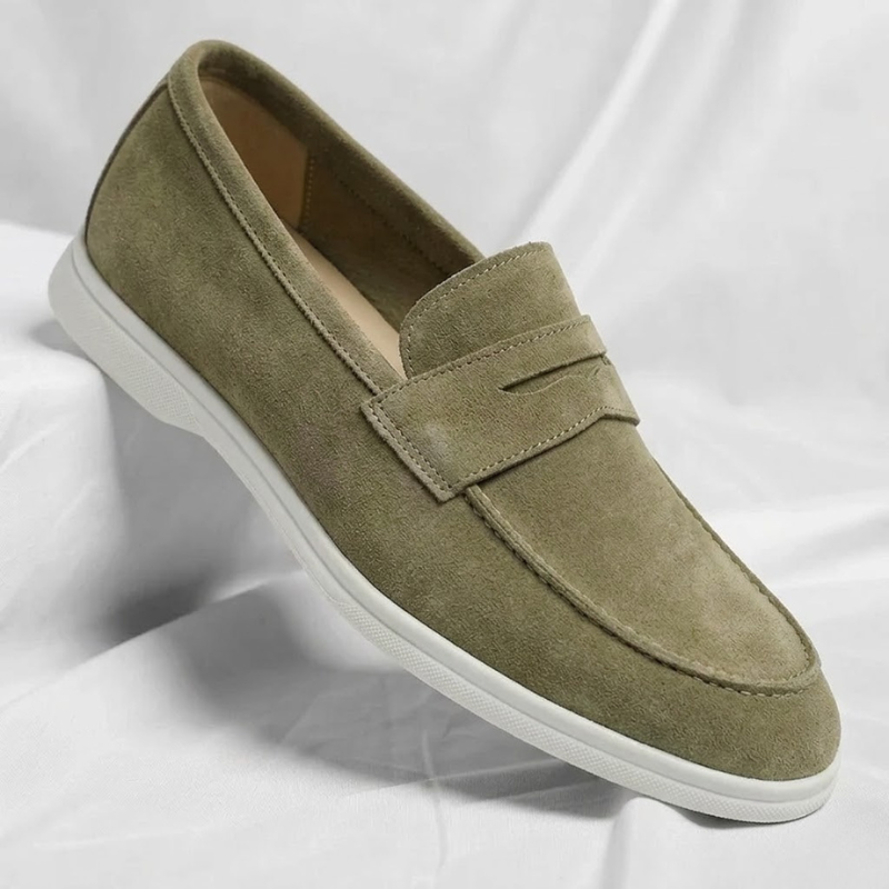 Men's Mayfair Penny Loafers. Sleek, comfortable slip-on shoes for formal & casual wear.