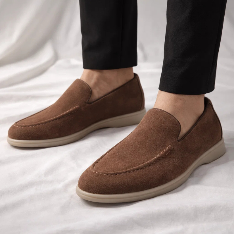 Casual Mayfair men's slip-on loafers, lightweight and comfortable for daily wear.
