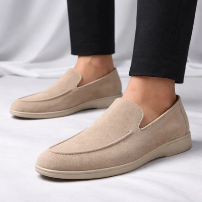Comfortable men's Mayfair slip-on loafers, lightweight design for all-day wear.