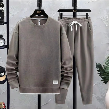 Men's Meridian Relaxed Fit Lounge Set, 2-piece casual tracksuit for ultimate comfort.